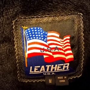 Leather USA made jacket